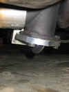 Jersey style dump with electric exhaust cutout